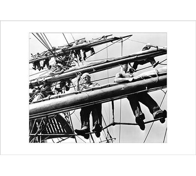 Furling Sails on the Joseph Conrad - Photograph Print -  Buyenlarge, 0-587-19583-5C2030