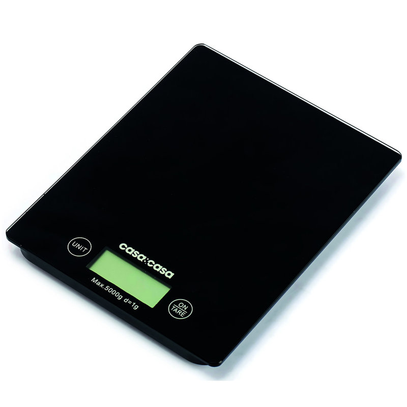 Electronic Kitchen Scale, Black