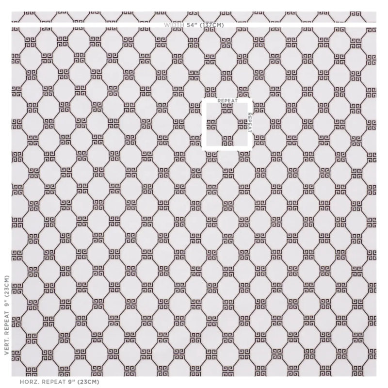 Octavia Fabric, Black/Gray
