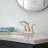 Avalon Double Handle Centerset Faucet Bathroom Faucet with Drain Assembly-35198030