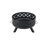 31.5In 3-In-1 Triple Function Design Outdoor Wood Burning Deep Bowl Fire Pit, Low Smoke Fire Pit, Bonfire Fire Pit