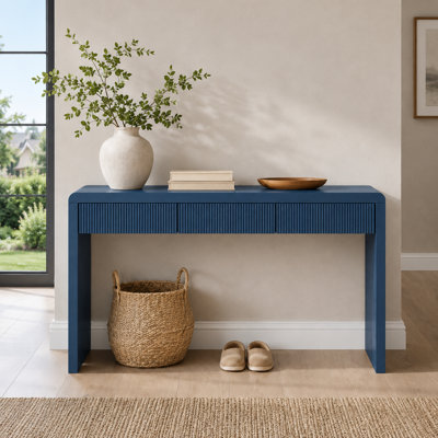 Console de salon avec 3 tiroirs Classic