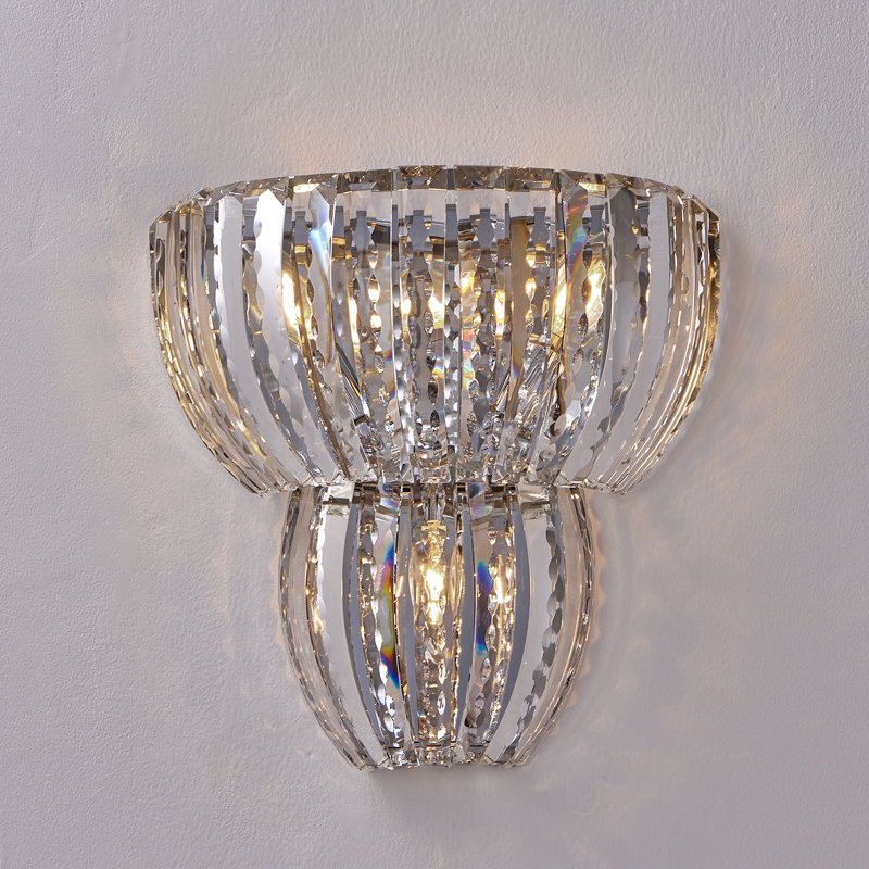 Applique murale Fontana 3 LT chrome / transparent Allegri