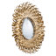 Miroir mural 27 po Golden Finish