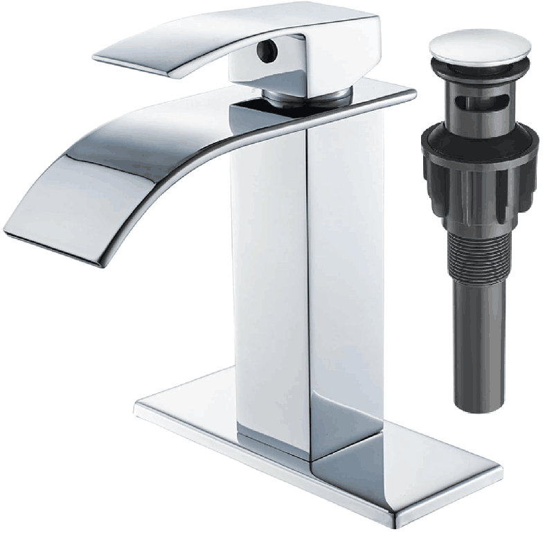 Deck -handle Bathroom Faucet