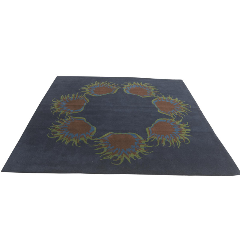 Tapis bleu marine rectangulaire 7 pi Pineland