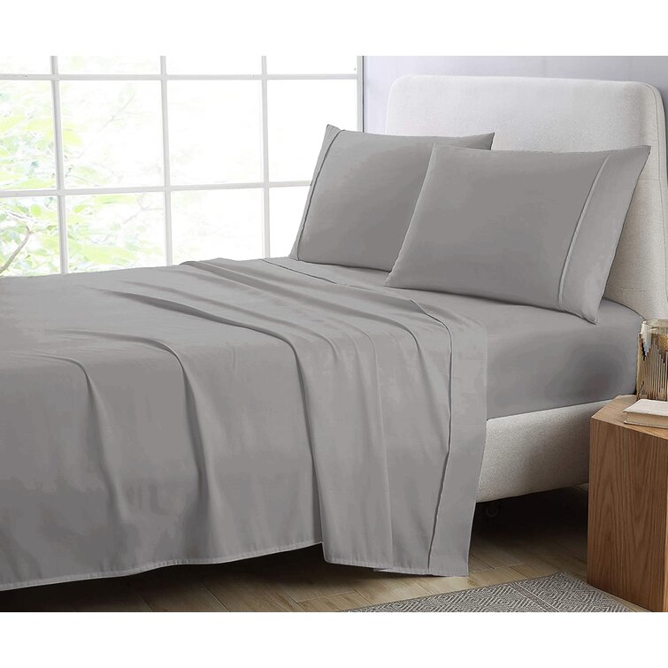 1250 Thread Count Sateen Fitted Sheet Queen Size 