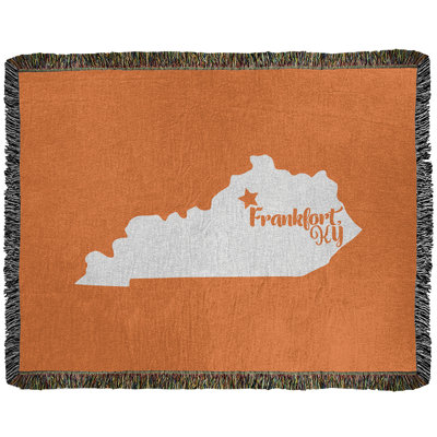 Jeté en coton tissé frankfort kentucky