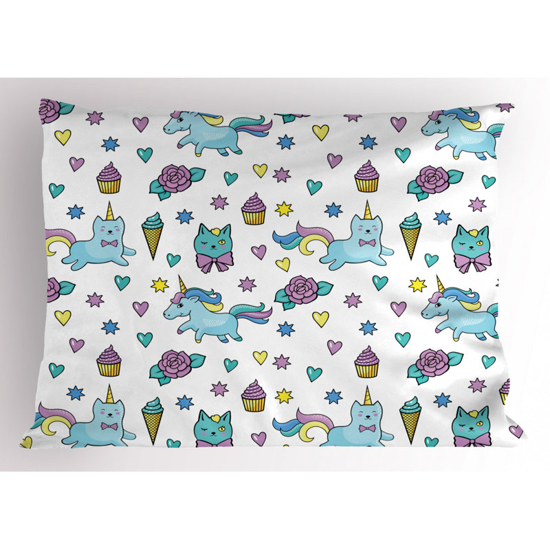 Star Polyester Sham Set, Twin