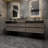 Golitz 103.5'' Double Bathroom Vanity with Stainless Steel Top-2043532173