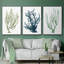 Coral Souvenirs II, reproduction sur toile 3 pièces-91891401-91891406