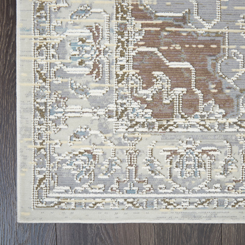 Oriental Indoor Rug, Rectangle 7'10" x 10'2"