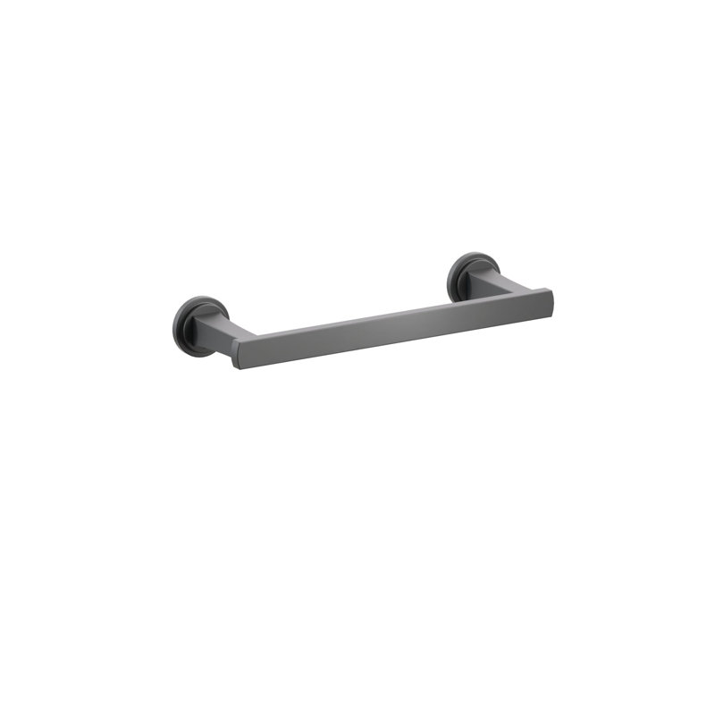 Porte-serviettes Emtek, H 1,75 po x L 10,375 po x P 3,125 po, Flat Black