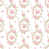 Rose / beige / jaune
