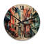 Melentina Solid Wood Wall Clock-1797736301