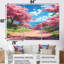 Ensemble de salon art mural campagne Cherry Blossoms - campagne-108318922-108318925