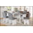 Modern 7-Piece Dining Table Set With 6 Upholstered Chairs, Durable And Stylish For Any Dining Room