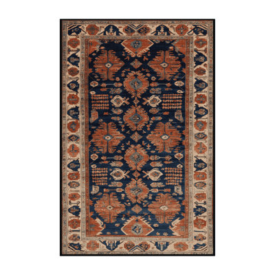 Tapis brun turc lavable à la machine