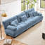 Canapé modulaire capitonné en chenille pour salon-142689249-142689251
