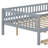 Wood Daybed With Trundle And Fence Guardrails-1255927858