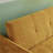 Sofas Pull-Out Sleeper Loveseat for Small Spaces with Adjustable Armrests | Mustard Yellow | Chenille Fabric