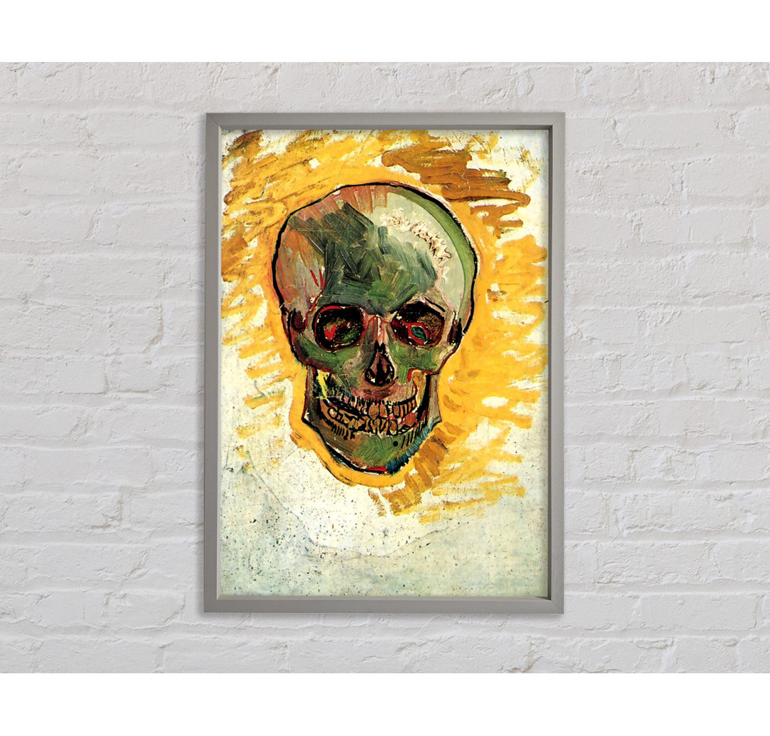 Van Gogh Totenkopf Gerahmter Druck