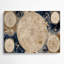 Art mural en métal beige Space Space-1720175415