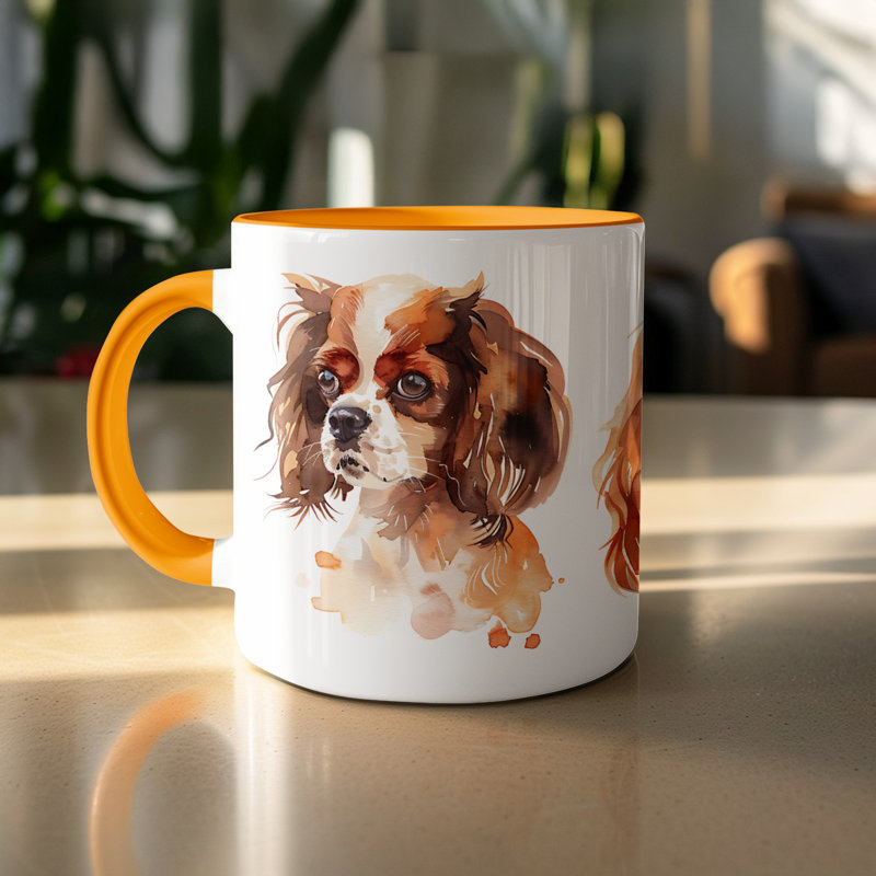 Mug, Orange, 4