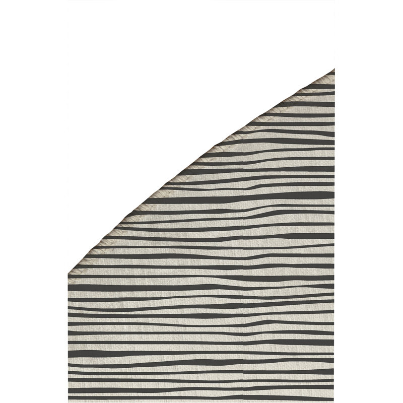Tapis d'extérieur antidérapant Thick N Thin, Rond 5 pi