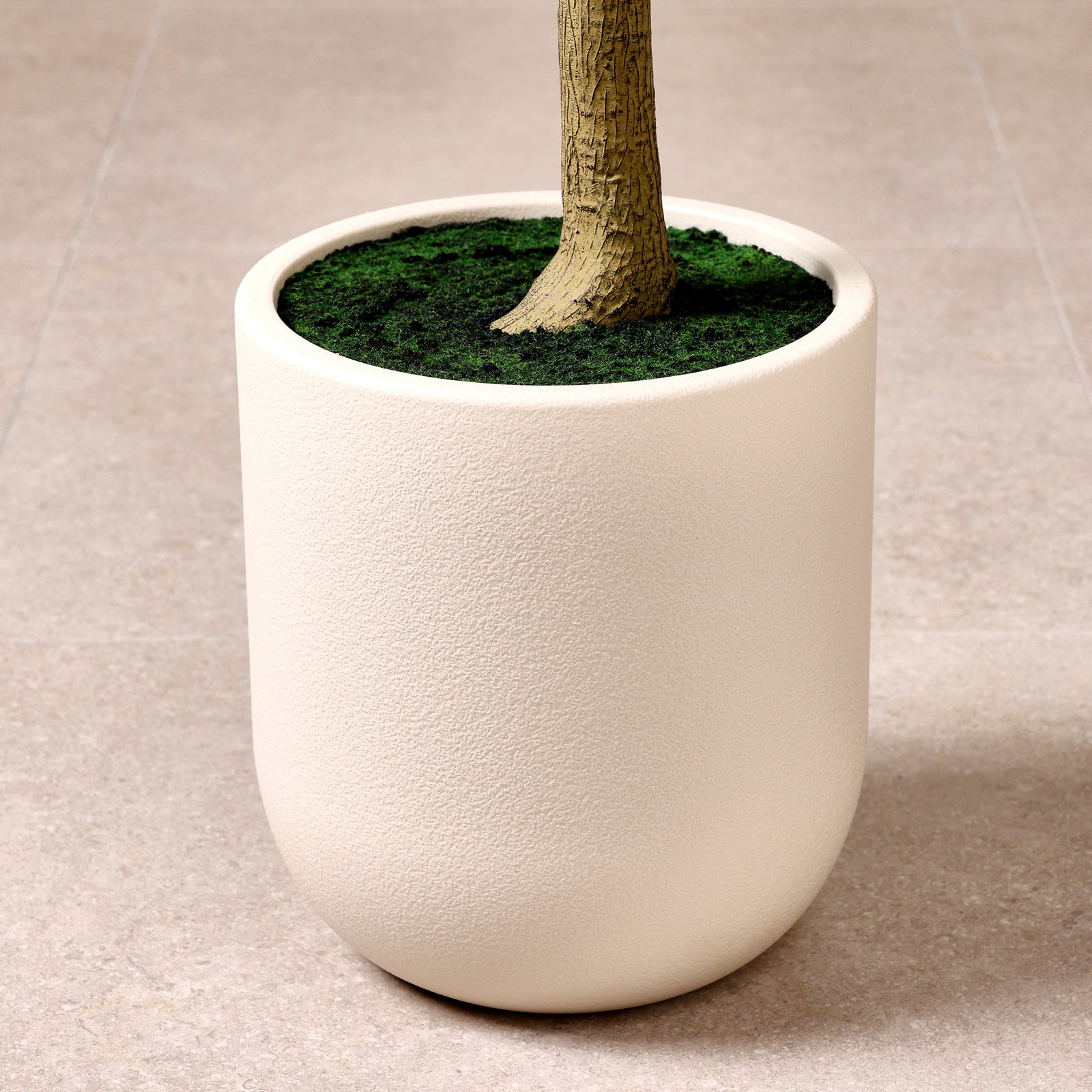 Ashwell Faux Olive Tree, 86" H x 47" W x 47" D