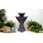Resin Solar Pedestel Fountain with Light