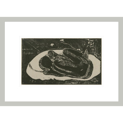 Manao Tupapau (Spirit of the Dead Watching) by Paul Gauguin - Framed Giclee Print
