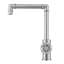 Ancona Urban Round Wheel Handle 1-Hole Bathroom Faucet in Brushed Nickel