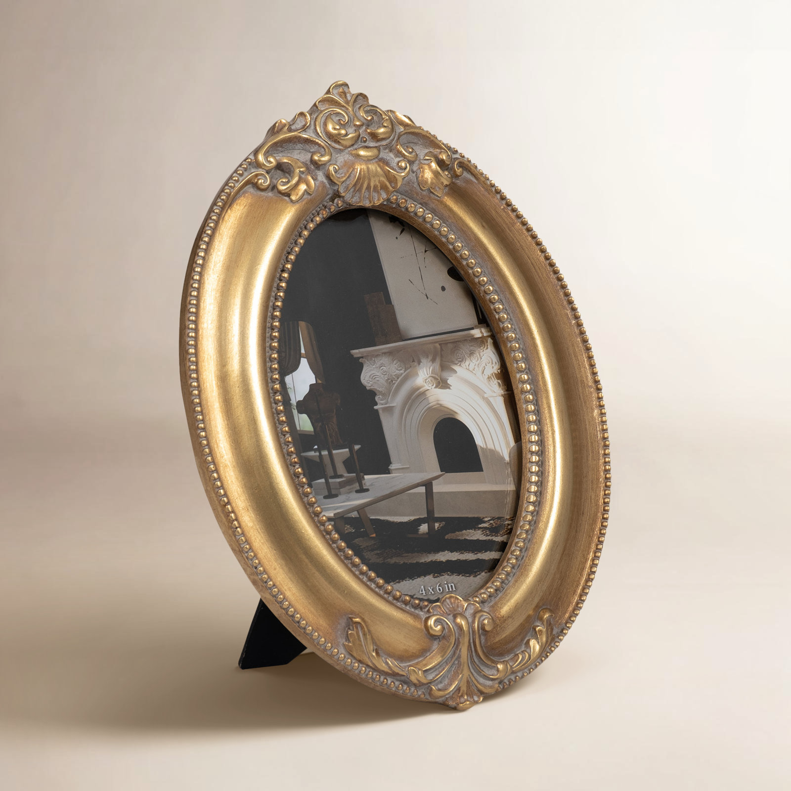 Round 4" x 6" Picture Frame