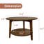 Solid Wood Top Coffee Table-279793798-279793799