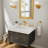 Swivel Spout Vessel Bathroom Faucet Single Hole Deck Mount With Single Lever Handle And Round Base-118823330