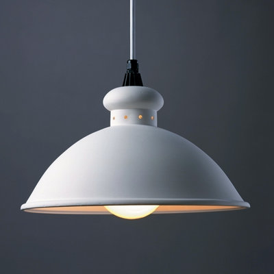 1 - Light Single Dome Pendant