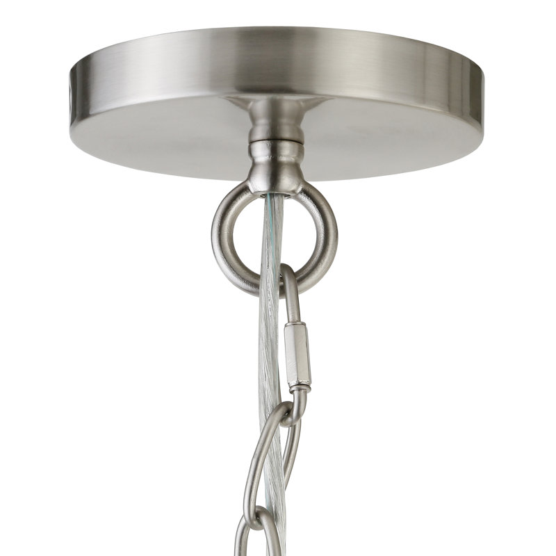 Verona 1 - Light Single Pendant, Clear, Brushed Nickel