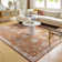 Tapis oriental orange brûlé Conlan