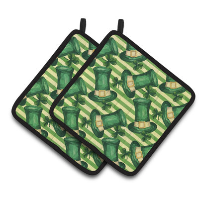 Cuisinier poignée caroline de la saint-patrick leprechan