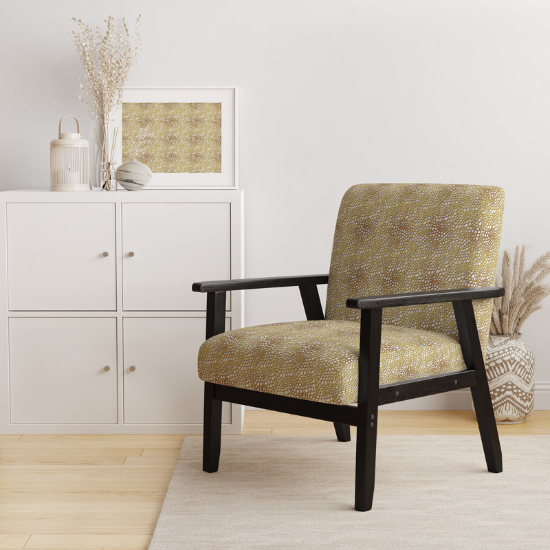 Maze - Fauteuil rembourré Mid-Century
