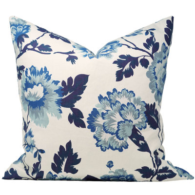 Blossom Linen Square Pillow Cover