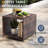 Billmont Wicker/Rattan 2 Person Seating Patio Conversation Sets With Ottoman-1874327760