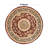Shiflett Oriental Burgundy/Mustard/Black Area Rug-1820607043