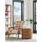 Palm Desert Banning Raffia Round Lamp Table