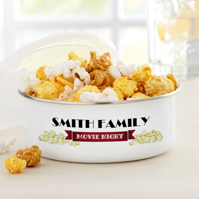 Personalization Mall Enamelware Serving Bowl