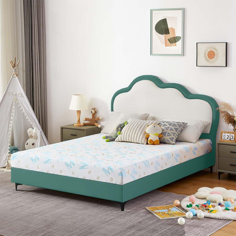 Matelas en mousse viscoélastique gélifiée mi-ferme Alwyn Home, Grand lit, 6"