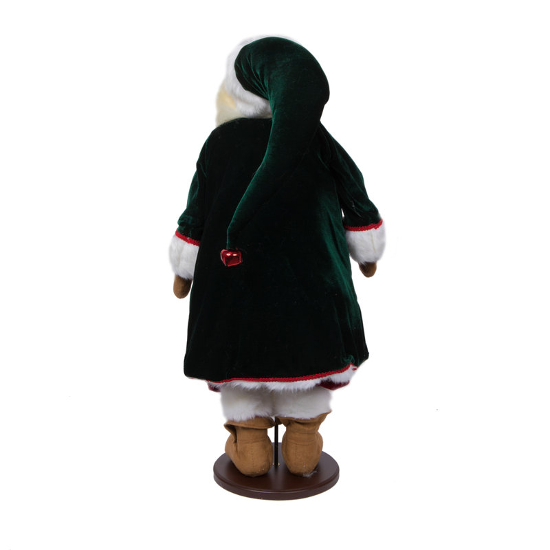 Poupée du Père Noël avec support
