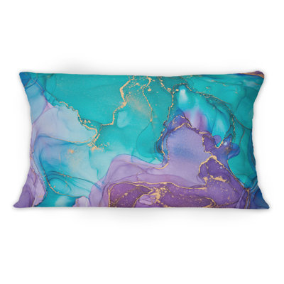 Abstract Throw Pillow