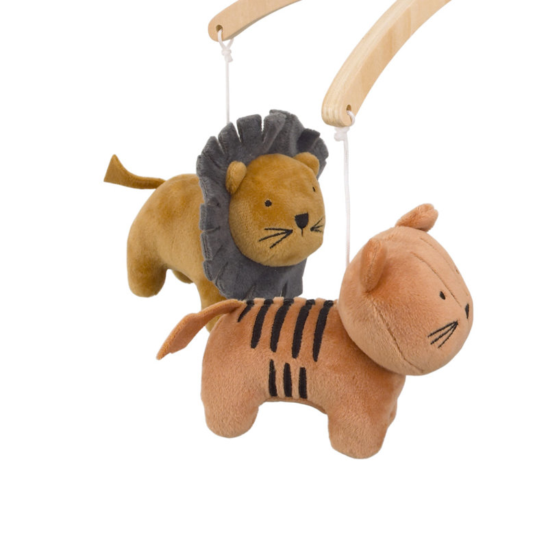 Zoo Animals Animals Musical Crib Mobile